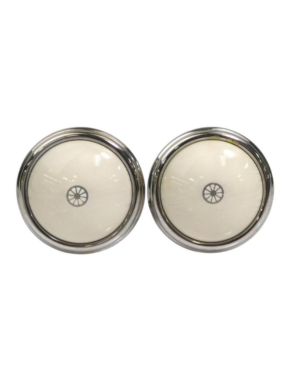 Auth Hermes Cloisonne Earrings #373961H18B